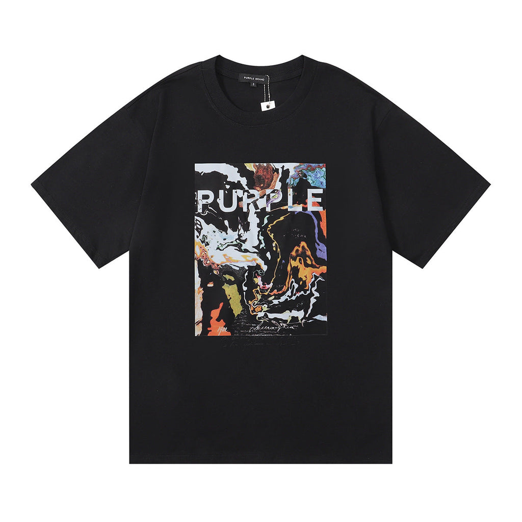 Street style Purple Brand T-shirt