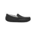 UGG Men's Ascot Slipper in Black Leather