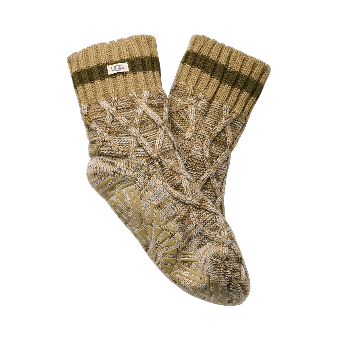 UGG Women's Deedee Fleece Lined Quarter II in Burnt Olive / Muted Brass Melange