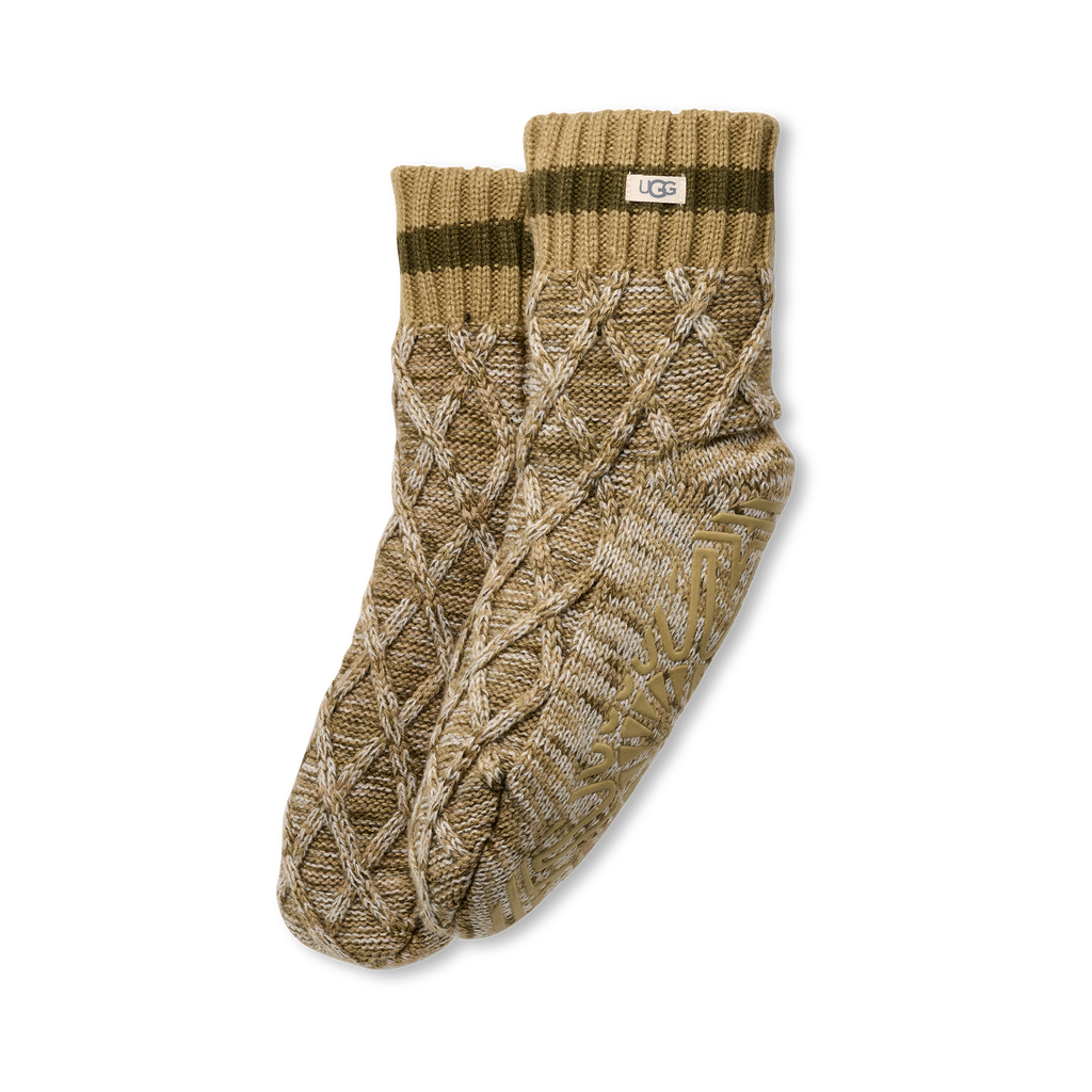 UGG Women's Deedee Fleece Lined Quarter II in Burnt Olive / Muted Brass Melange