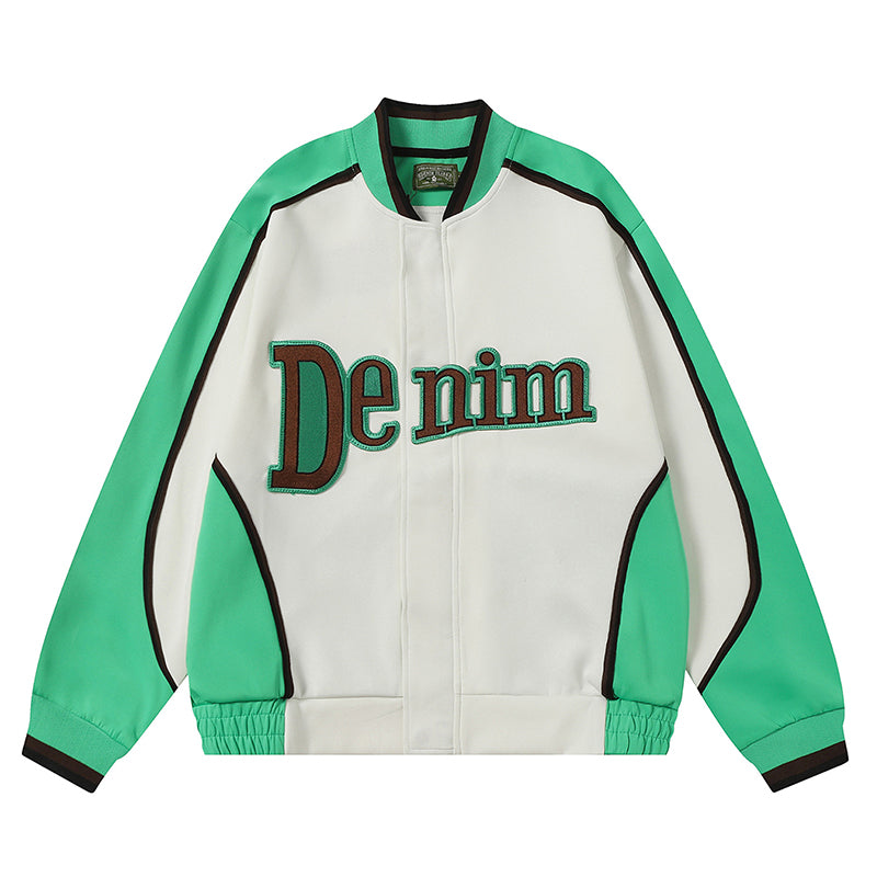 Denim Tears Green White Track Jackets
