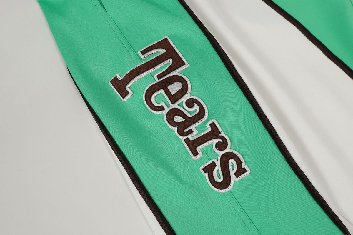 Denim Tears Green White Track Pants