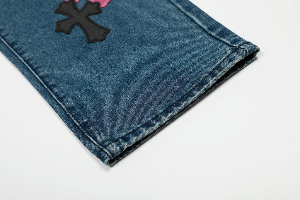 Chrome-Hearts NEW Pants 8156