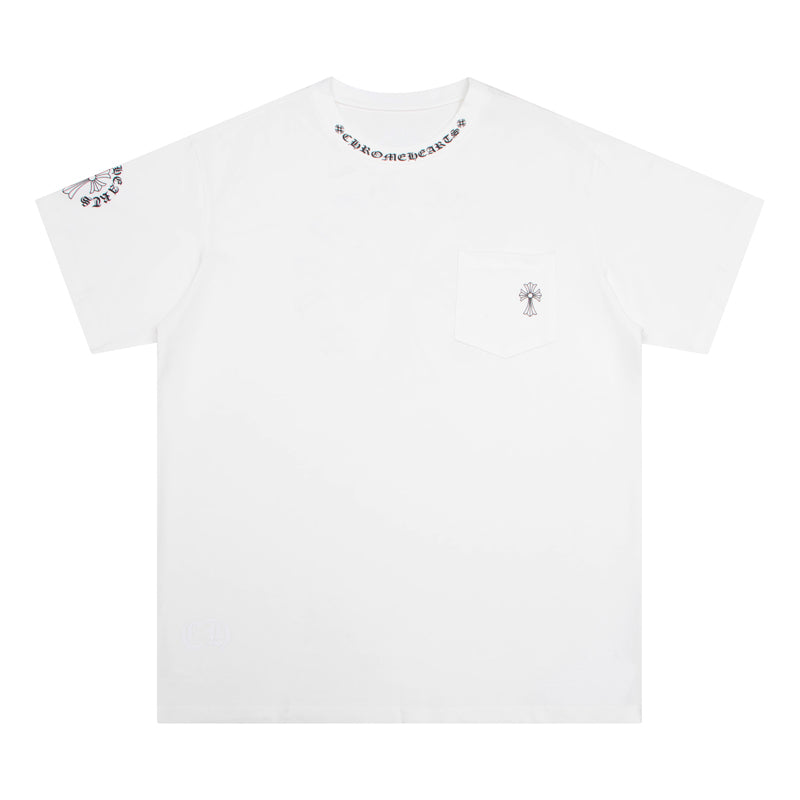 CHROME-HEARTS Neck Logo T-shirt K6022