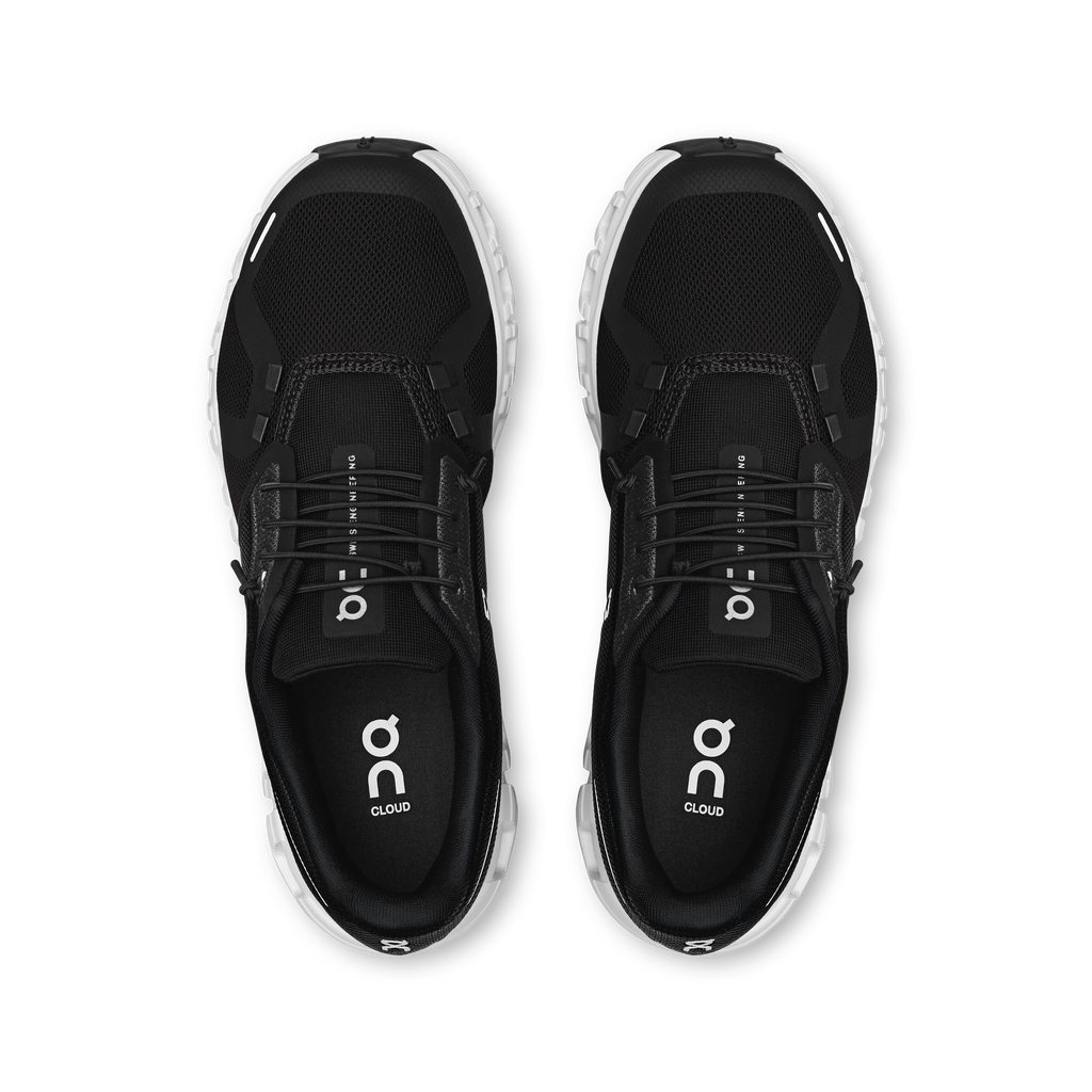On Running Women's Cloud 6 Wide in Black/White