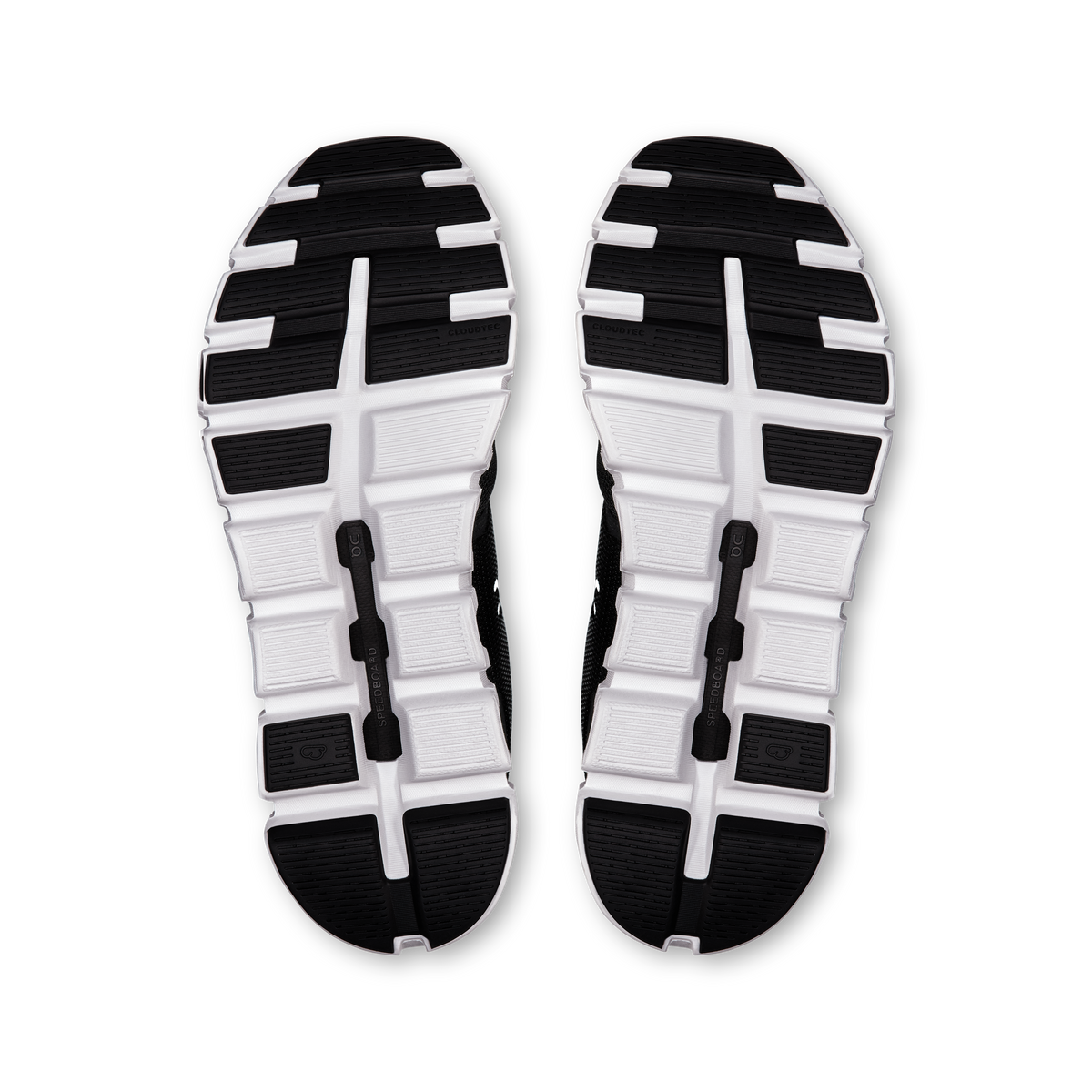 On Running Women's Cloud 6 Wide in Black/White