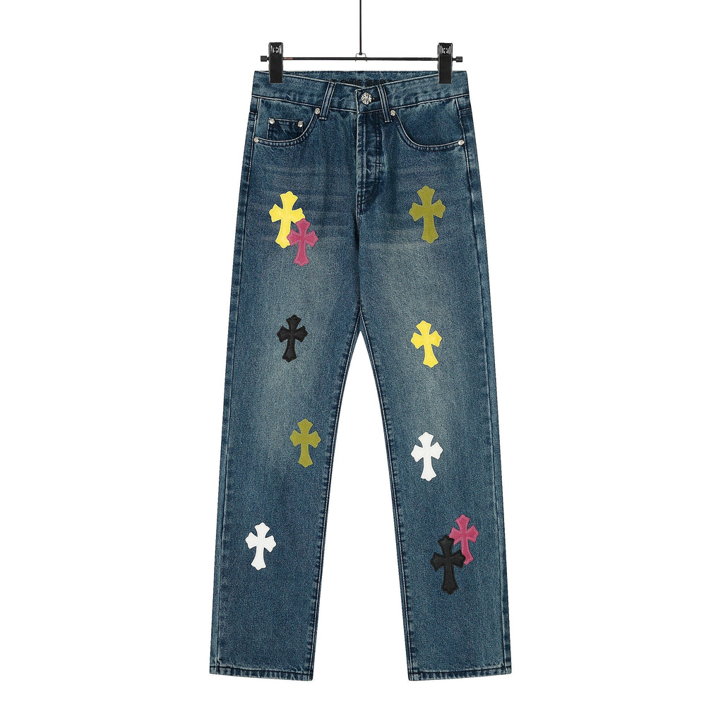Chrome-Hearts NEW Pants 8156