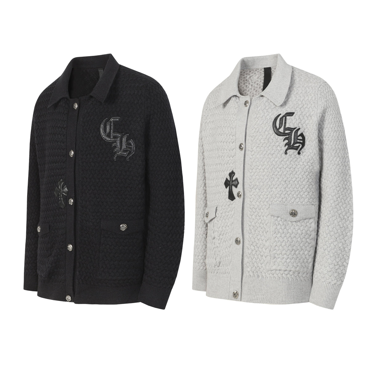 Chrome Hearts New Cardigan Sweater Jacket M904