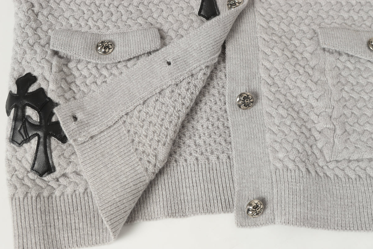Chrome Hearts New Cardigan Sweater Jacket M904