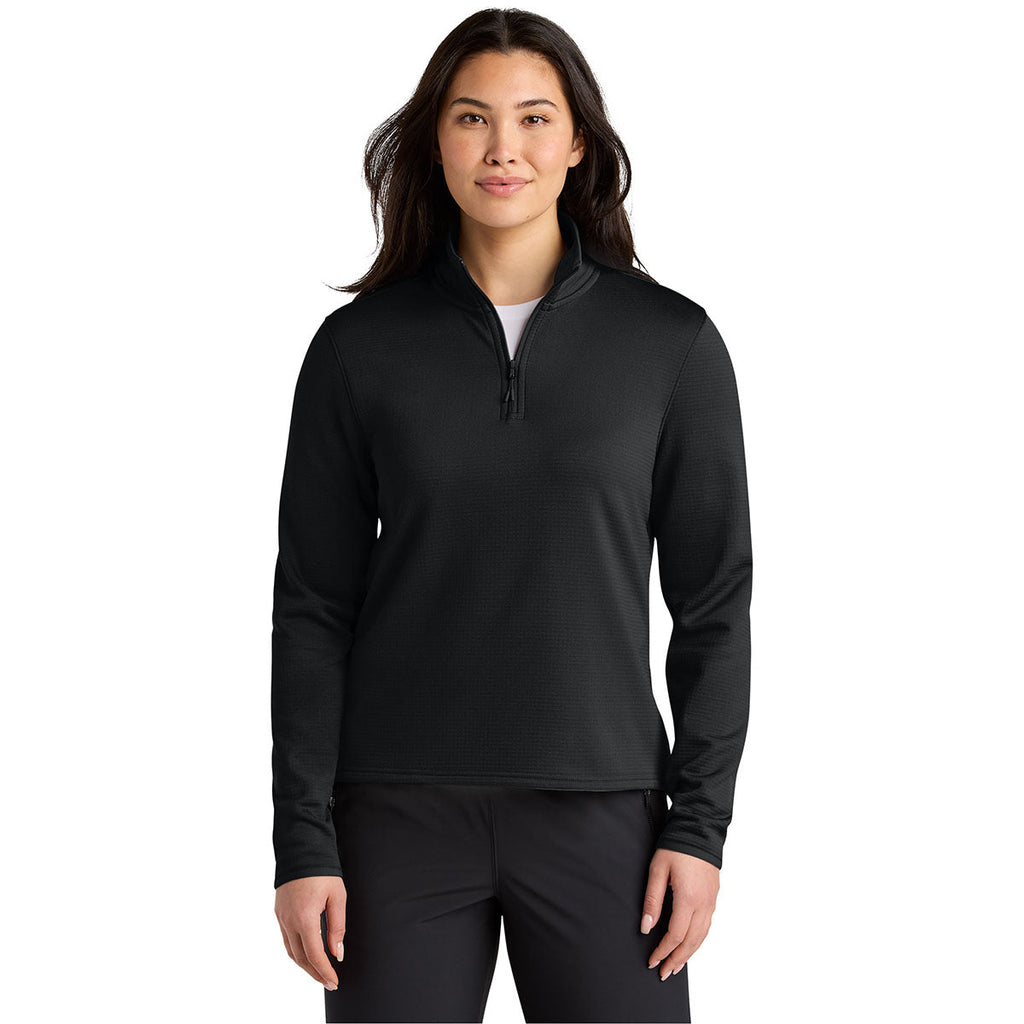 The North Face Women's TNF Black Aim 1/4-Zip Fleece