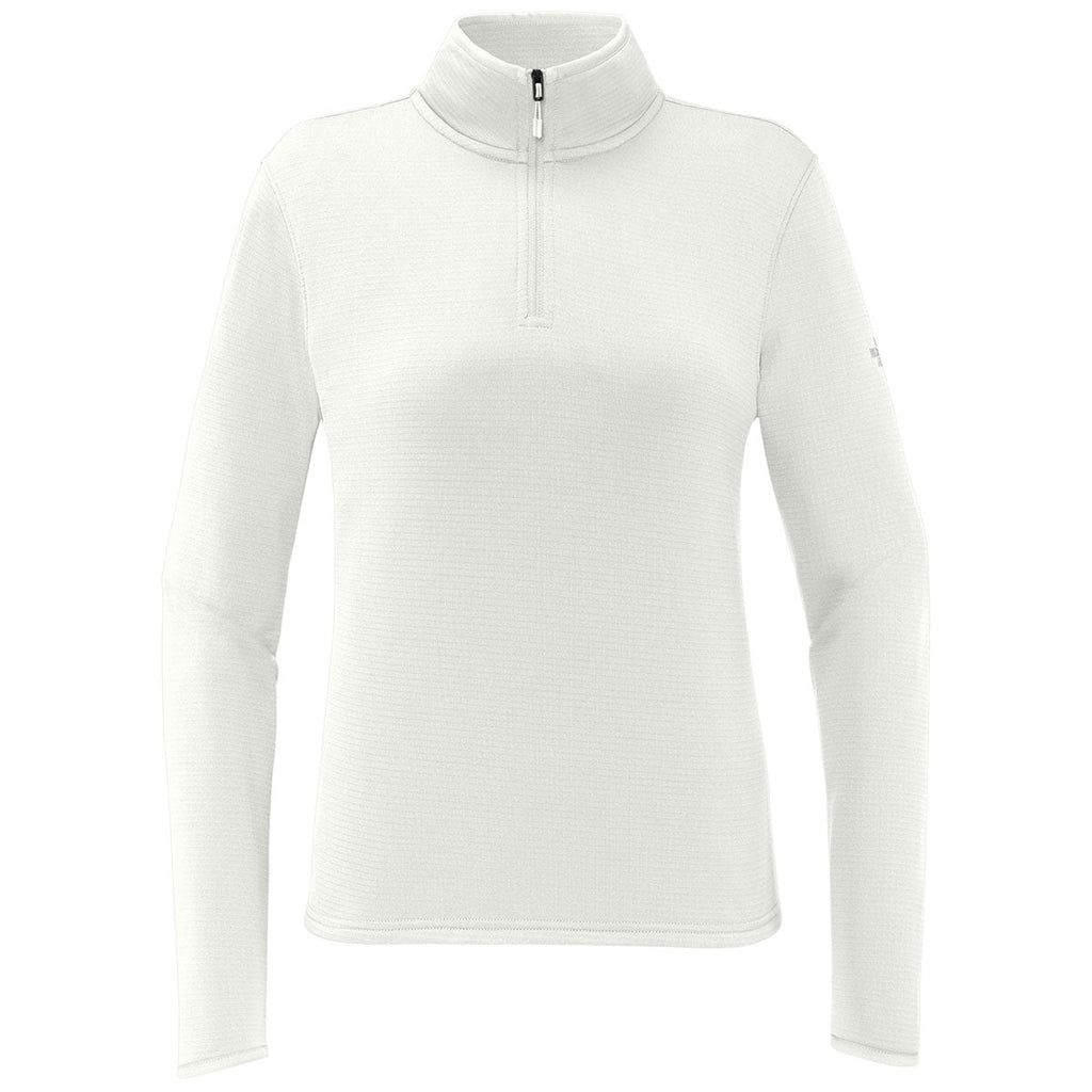 The North Face Women's White Dune Aim 1/4-Zip Fleece