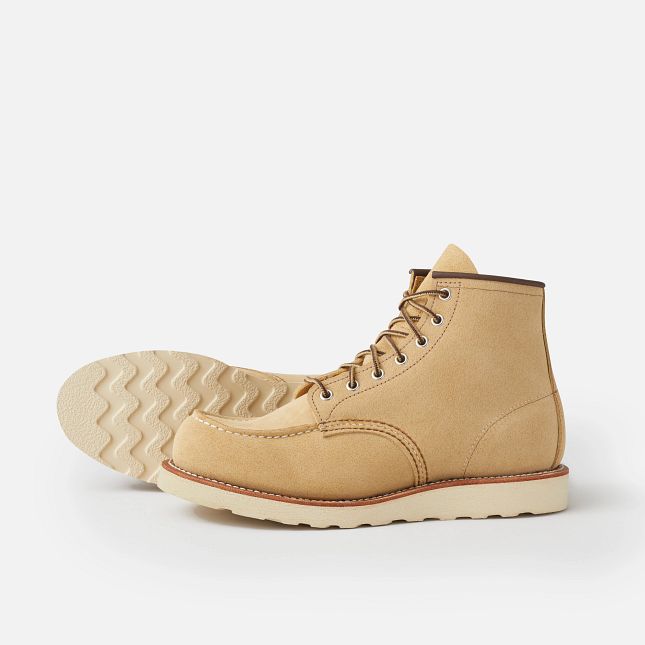 Red Wing Men's Classic Moc 6" Boot 8833 in Hawthorne Abilene Leather