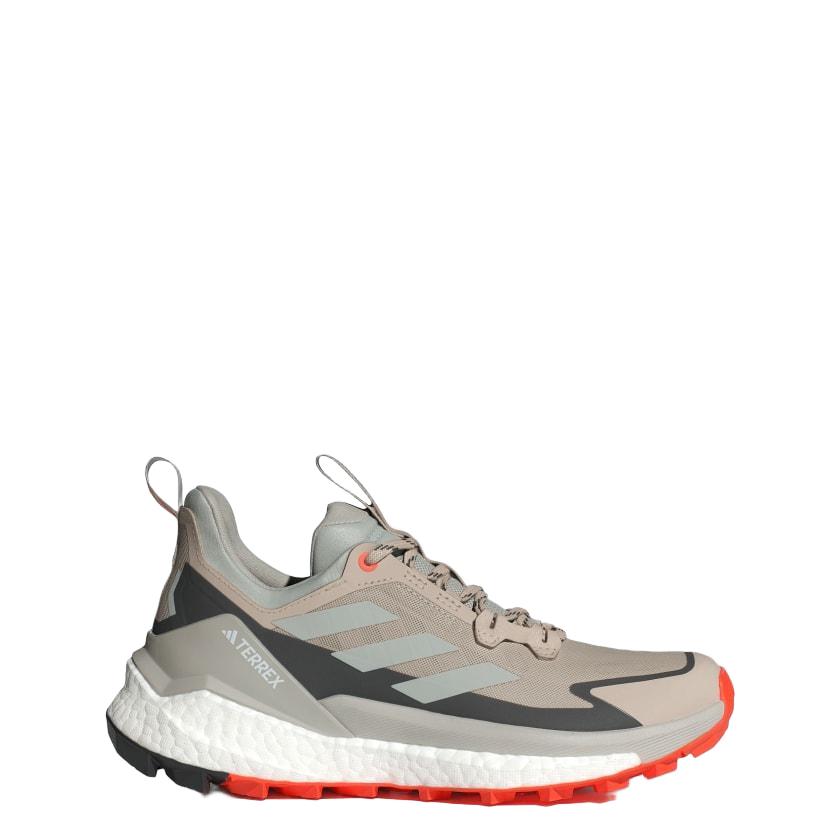 Adidas Women Terrex Free Hiker 2.0 Low Gore-Tex Hiking Shoe in Wonder Beige Grey