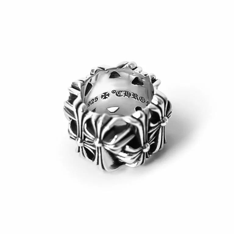 Chrome-Hearts SQUARE CEMETERY RING