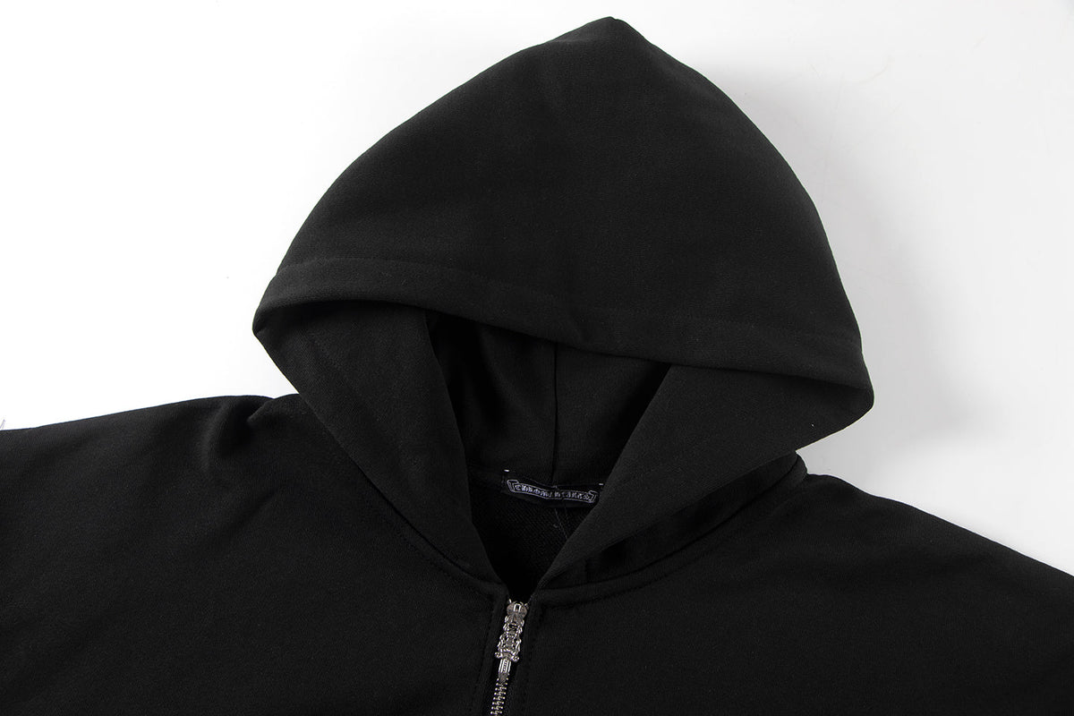 Chrome Hearts New Zip Up Hoodie -TQ02