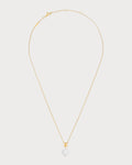 CELINE Les Perles Celine Necklace Resin Pearl & Brass(Gold)