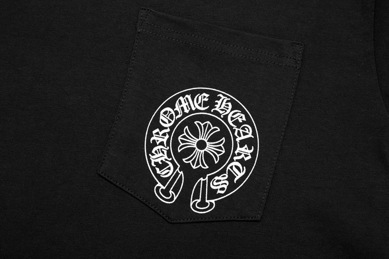 CHROME-HEARTS HorseShoe Logo Pocket T-Shirt K6013