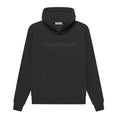 Fear Of God Essentials Waffle Raglan Hoodie Off Black