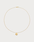 MONICA VINADER Capri 18ct Yellow Gold Vermeil and Pearl Disc Necklace(Gold)