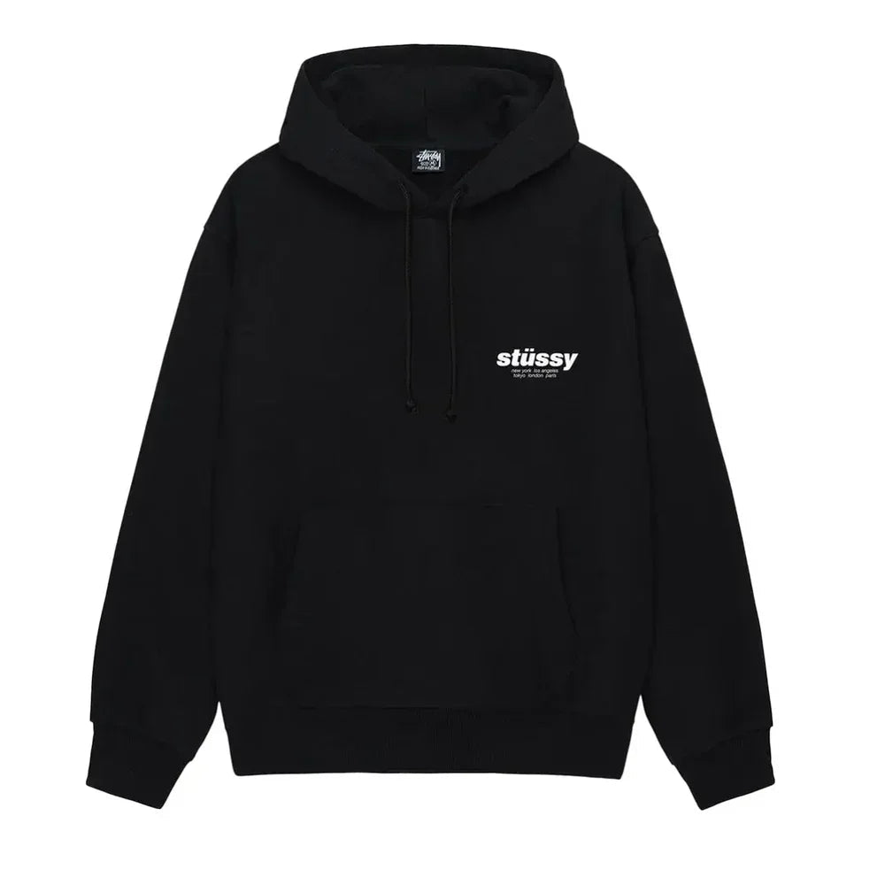 Stussy Rollers Hoodie Black