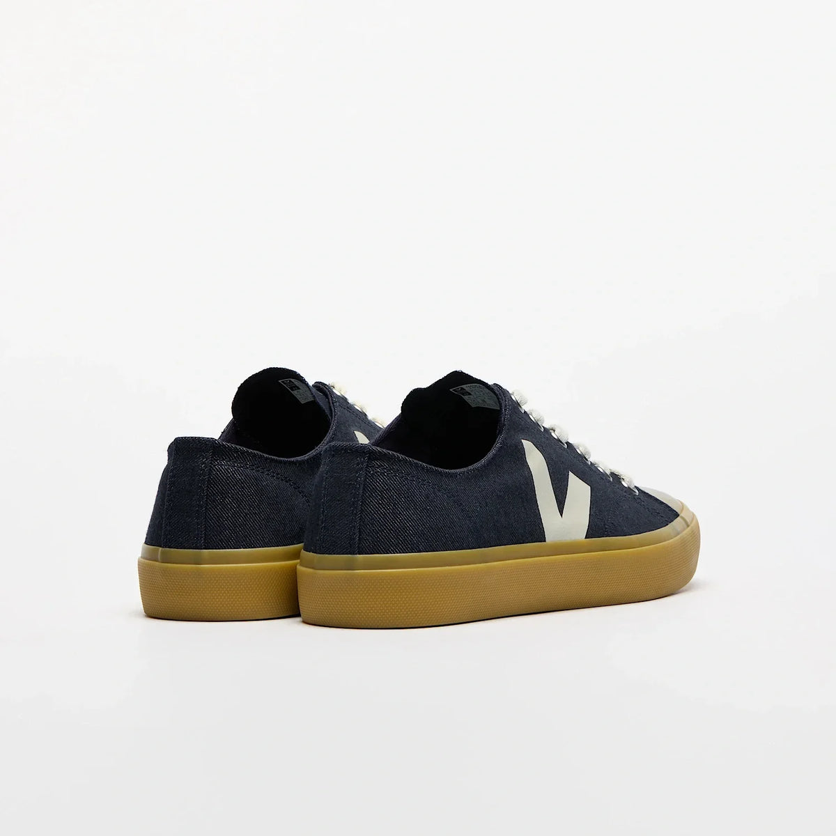 Veja Men's Wata II Low in Denim Blue Pierre Natural