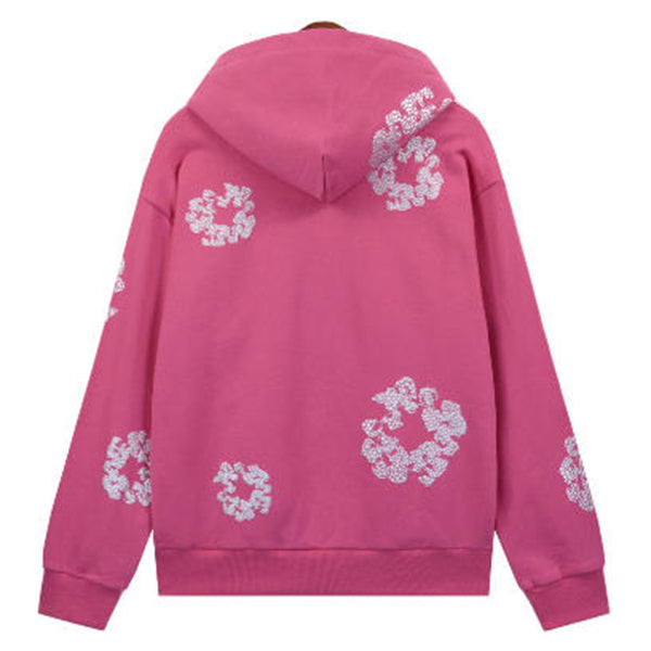 Denim Tears Kapok Flower Pattern Printed Hoodie